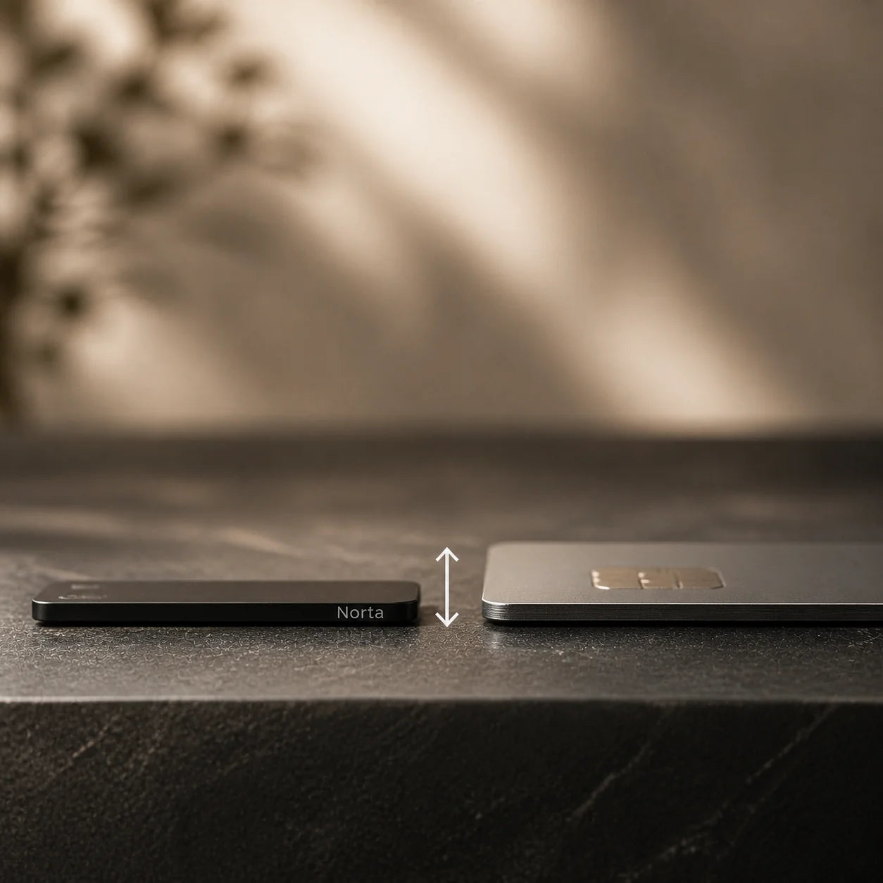NORTA Tag™ | Tarjeta Localizadora Ultrafina Compatible con Apple Buscar