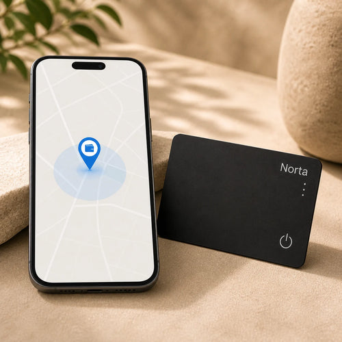 NORTA Tag™ | Tarjeta Localizadora Ultrafina Compatible con Apple Buscar